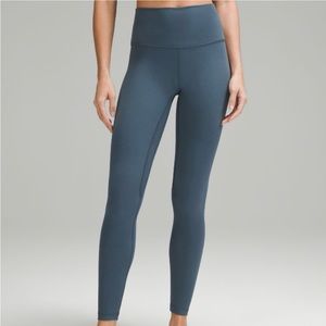Lululemon Align high rise leggings Iron Blue 2